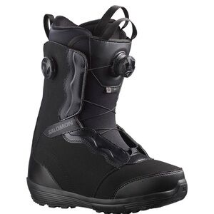 NEW Salomon Ivy SJ BOA Black Women’s Snowboard Boots Size 6.5